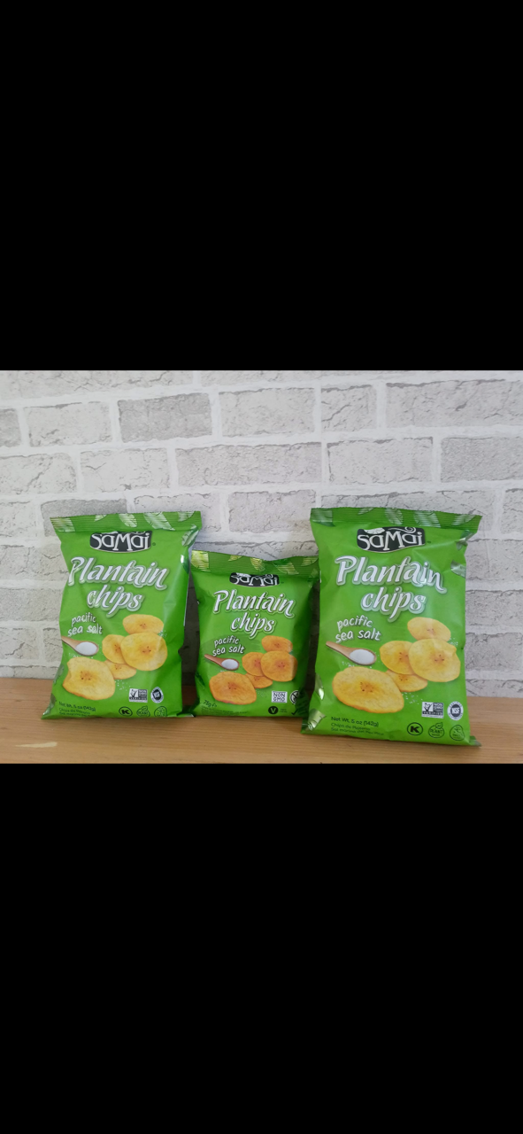 SAMAI Zöldbanán chips