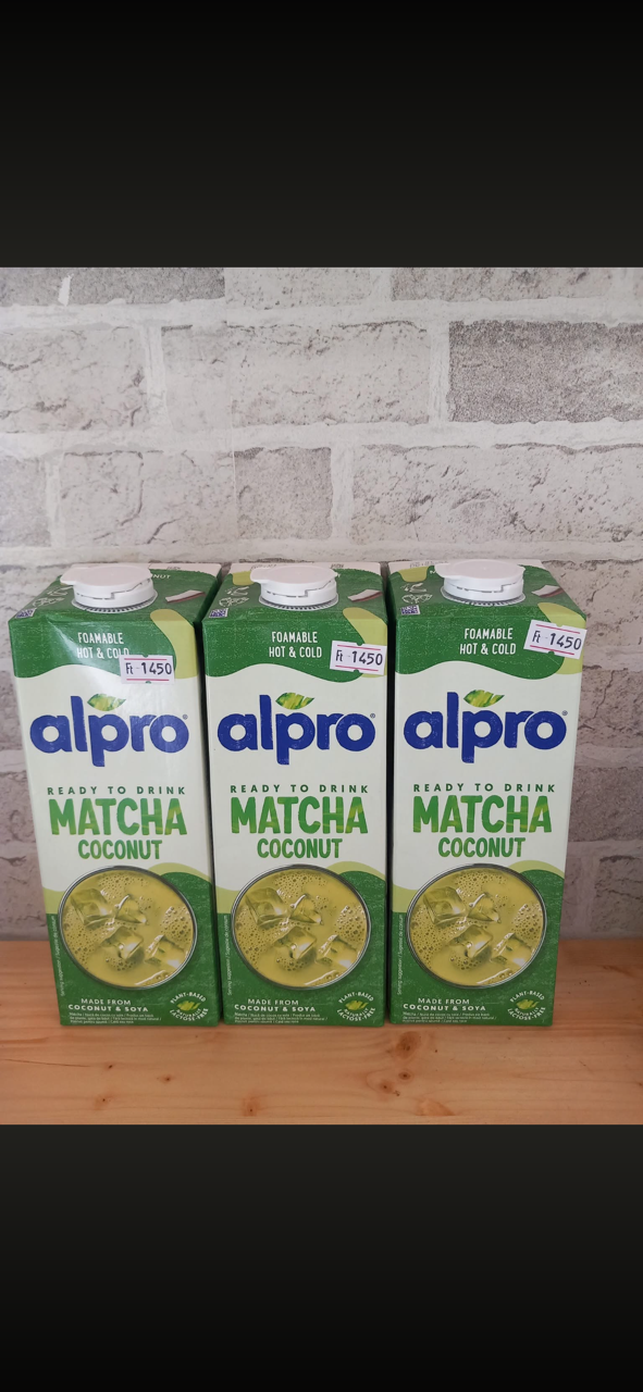 Alpro matcha ital